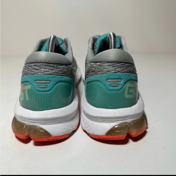 ASICS GT-1000 9 Piedmont Gray Bio Mint Women’s Shoes Size 6.5 (47 Box 6 - Picture 8 of 10